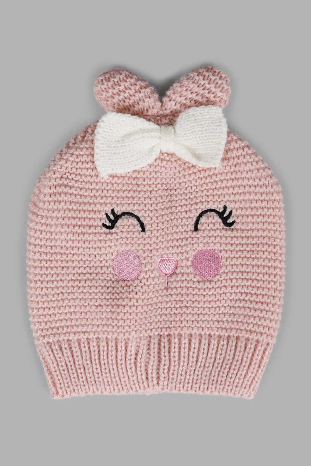 Redtag-Assorted-Infant-Girl-Cap-Set-Of-2-Category:Caps-&-Hats,-Colour:Assorted,-Filter:Girls-Accessories,-GIR-Caps-&-Hats,-New-In,-New-In-GIR-ACC,-Non-Sale,-Section:Girls-(0-to-14Yrs),-W22A-Girls-