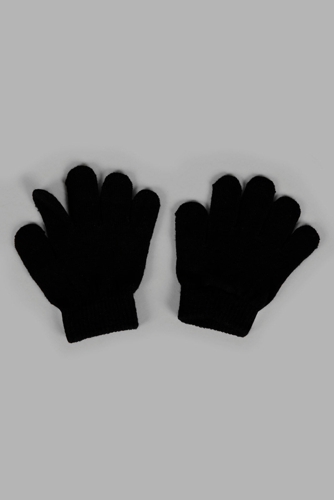 Redtag-Black-Knitted-Cap-With-Gloves-Category:Knitted-Accessories,-Colour:Black,-Filter:Girls-Accessories,-GIR-Knitted-Accessories,-New-In,-New-In-GIR-ACC,-Non-Sale,-Section:Girls-(0-to-14Yrs),-W22A-Girls-