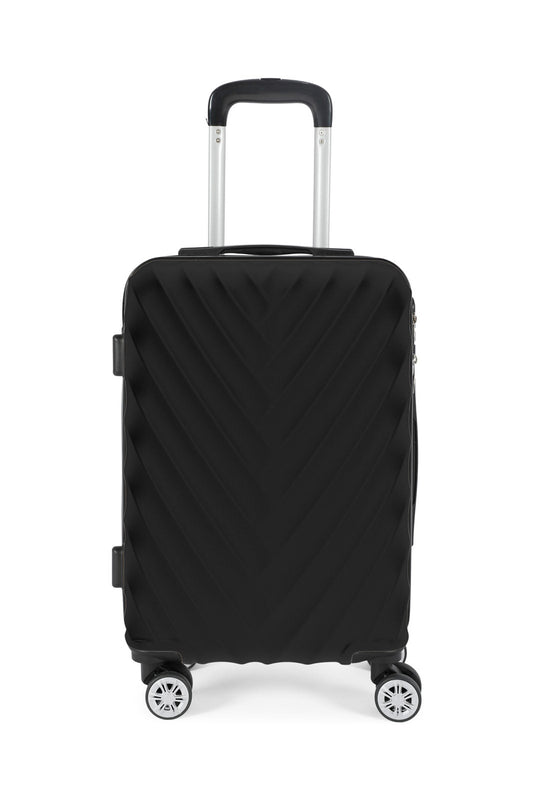 Redtag-Black-Luggage-Trolley-20"-Category:Luggage-Trolleys,-Colour:Black,-Dept:Home,-Filter:Travel-Accessories,-LUG-Luggage-Trolleys,-New-In,-New-In-LUG-ACC,-Non-Sale,-Section:Homewares,-W22B-Travel-Accessories-