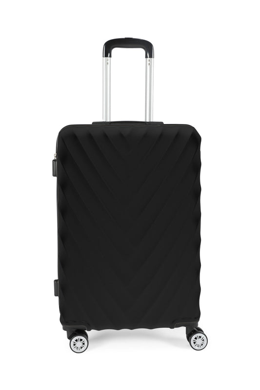 Redtag-Black-Luggage-Trolley-24"-Category:Luggage-Trolleys,-Colour:Black,-Dept:Home,-Filter:Travel-Accessories,-LUG-Luggage-Trolleys,-New-In,-New-In-LUG-ACC,-Non-Sale,-Section:Homewares,-W22B-Travel-Accessories-