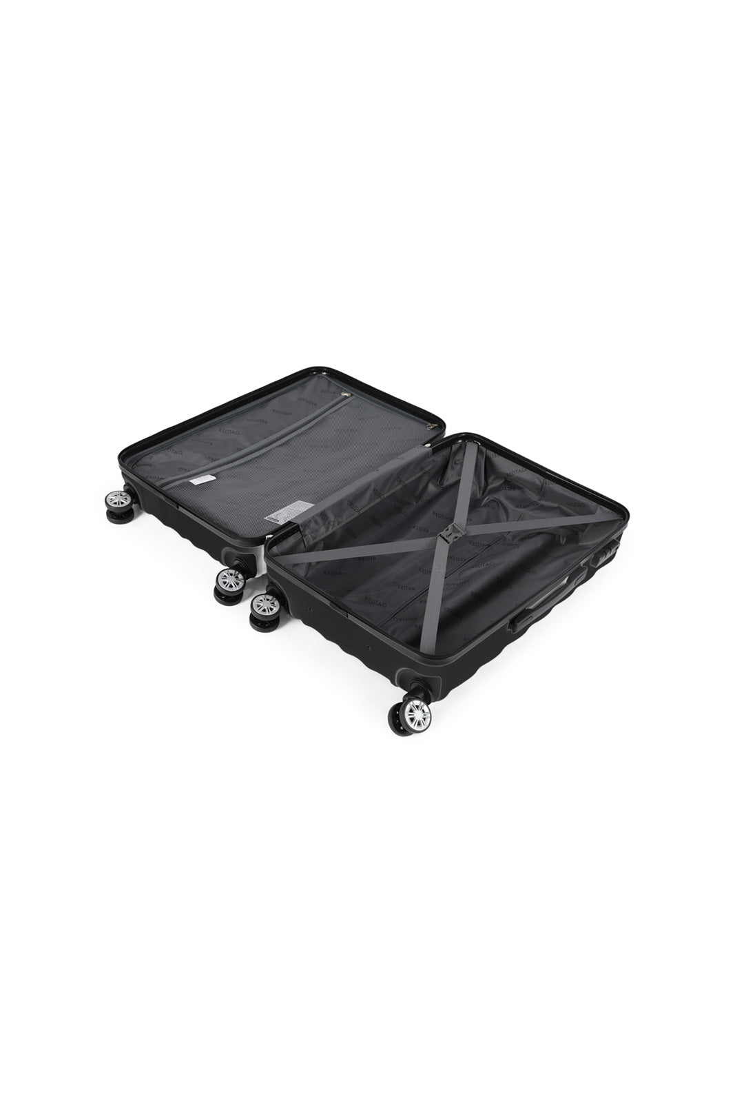 Redtag-Black-Luggage-Trolley-24"-Category:Luggage-Trolleys,-Colour:Black,-Dept:Home,-Filter:Travel-Accessories,-LUG-Luggage-Trolleys,-New-In,-New-In-LUG-ACC,-Non-Sale,-Section:Homewares,-W22B-Travel-Accessories-
