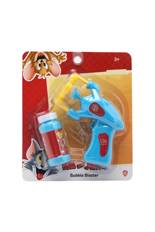 Redtag-Sky-Blue/Red-Tom-&-Jerry-Bubble-Gun-365,-Category:Toys,-Colour:Sky-Blue,-Filter:Toys-Accessories,-IMP-Toys,-New-In,-New-In-IMP-ACC,-Non-Sale,-Section:Girls-(0-to-14Yrs)-Toys-