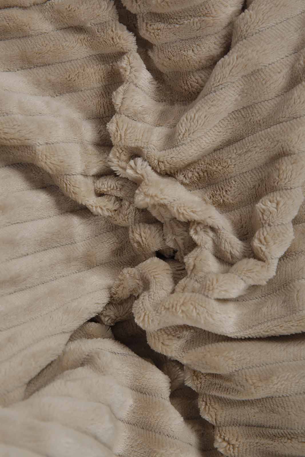 Redtag-Beige-Reversible-Fur-Blanket-(Double-Size)-Category:Blankets,-Colour:Beige,-Deals:New-In,-Dept:Home,-Filter:Home-Bedroom,-HMW-BED-Blankets,-New-In-HMW-BED,-Non-Sale,-Section:Homewares,-W22A-Home-Bedroom-