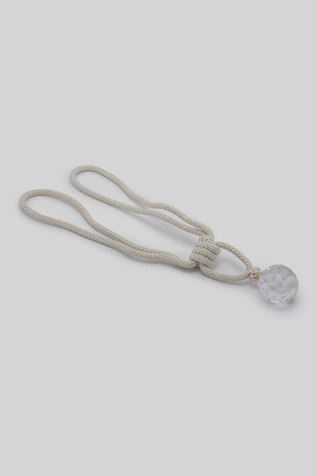 Redtag-Ivory-Tie-Back-With-Crystal-Category:Bedroom-Accessories,-Colour:Ivory,-Deals:New-In,-Filter:Home-Bedroom,-HMW-BED-Bedroom-Accessories,-New-In-HMW-BED,-Non-Sale,-Section:Homewares,-W22B-Home-Bedroom-
