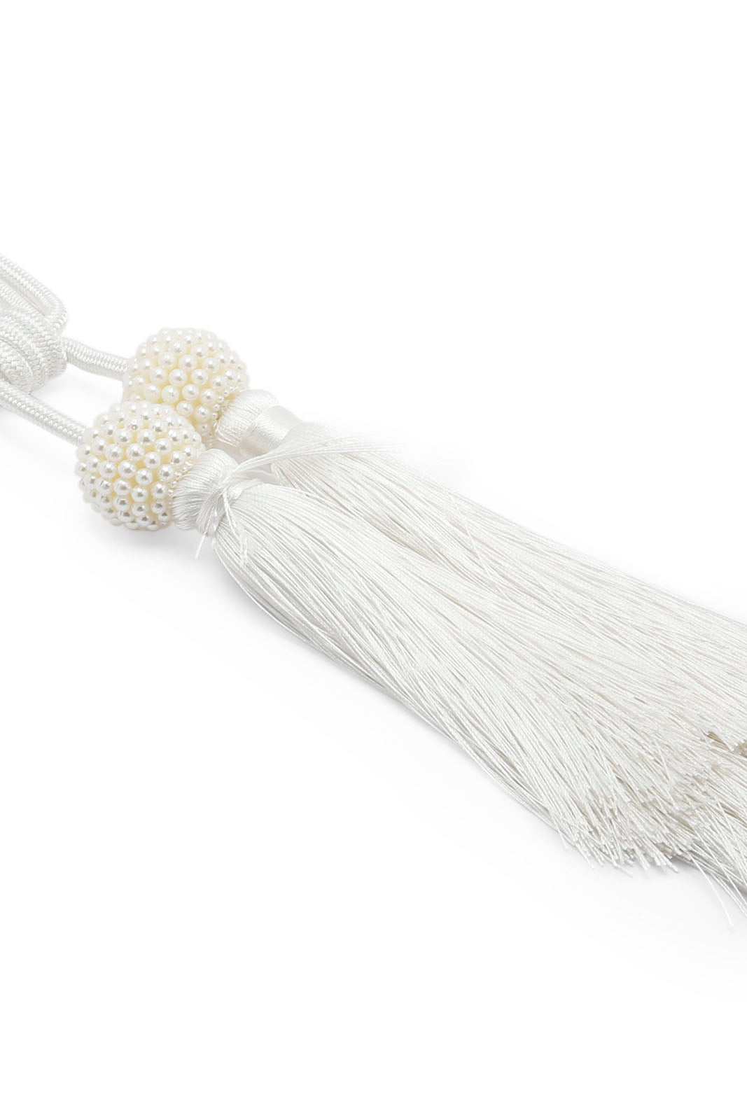 Redtag-Ivory-Tie-Back-With-Double-Pearl-Tassel-Category:Bedroom-Accessories,-Colour:Ivory,-Deals:New-In,-Dept:Home,-Filter:Home-Bedroom,-HMW-BED-Bedroom-Accessories,-New-In-HMW-BED,-Non-Sale,-Section:Homewares,-W22B-Home-Bedroom-