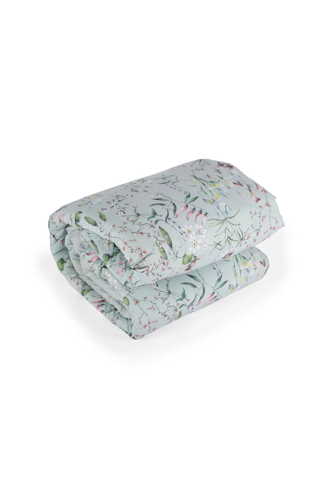 Redtag-Green-Floral-6-Pc-Printed-Comforter-And-Coverlet-Set-(Double-Size)-Category:Comforters,-Colour:Green,-Deals:New-In,-Dept:Home,-Filter:Home-Bedroom,-HMW-BED-Comforters,-New-In-HMW-BED,-Non-Sale,-Section:Homewares,-W22B-Home-Bedroom-
