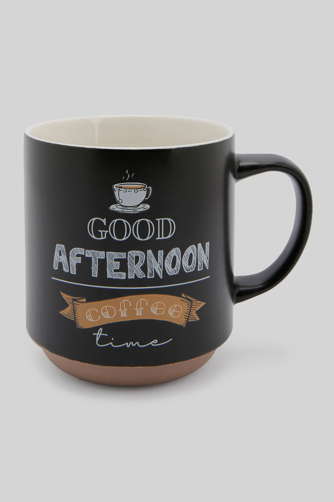 Redtag-Black-Single-Mug-Category:Cups-&-Mugs,-Colour:Black,-Deals:New-In,-Filter:Home-Dining,-HMW-DIN-Crockery,-New-In-HMW-DIN,-Non-Sale,-Section:Homewares,-W22B-Home-Dining-
