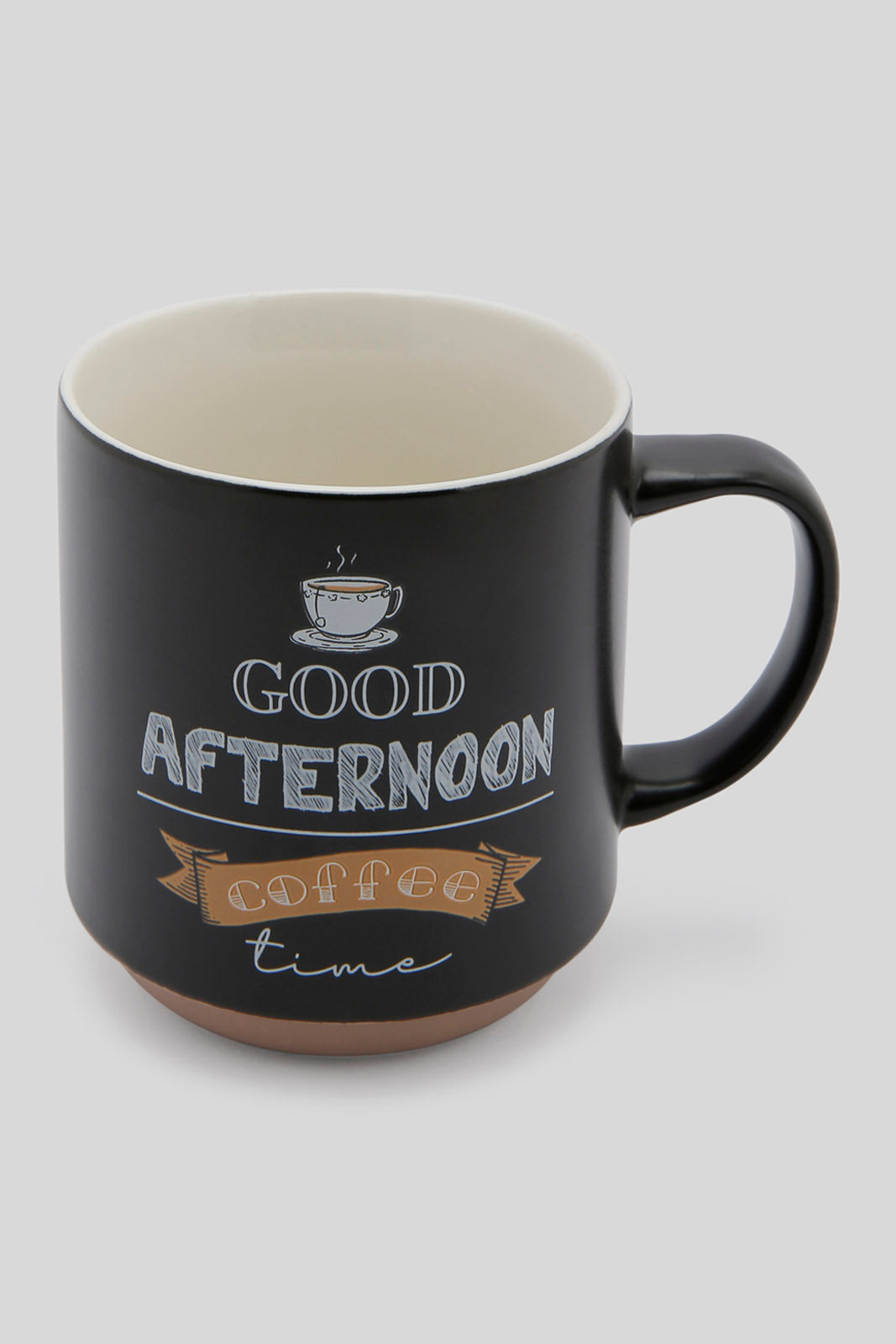 Redtag-Black-Single-Mug-Category:Cups-&-Mugs,-Colour:Black,-Deals:New-In,-Filter:Home-Dining,-HMW-DIN-Crockery,-New-In-HMW-DIN,-Non-Sale,-Section:Homewares,-W22B-Home-Dining-