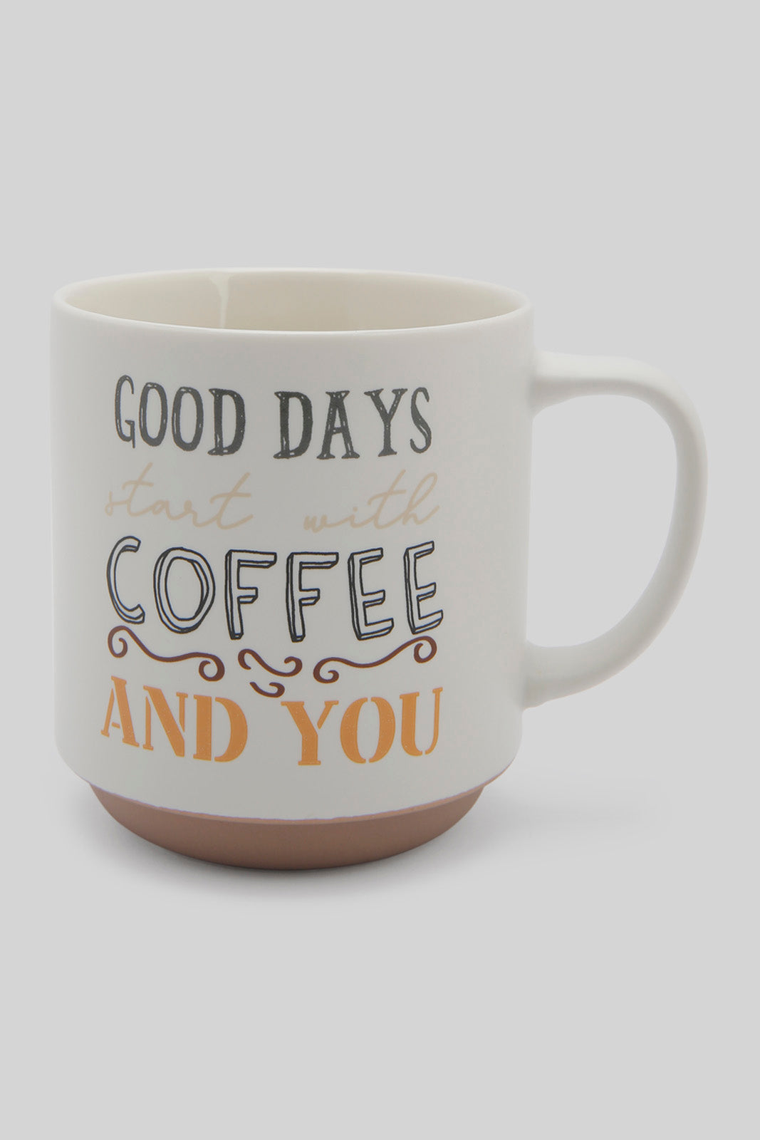 Redtag-White-Single-Mug-Category:Cups-&-Mugs,-Colour:White,-Deals:New-In,-Filter:Home-Dining,-HMW-DIN-Crockery,-New-In-HMW-DIN,-Non-Sale,-Section:Homewares,-W22B-Home-Dining-