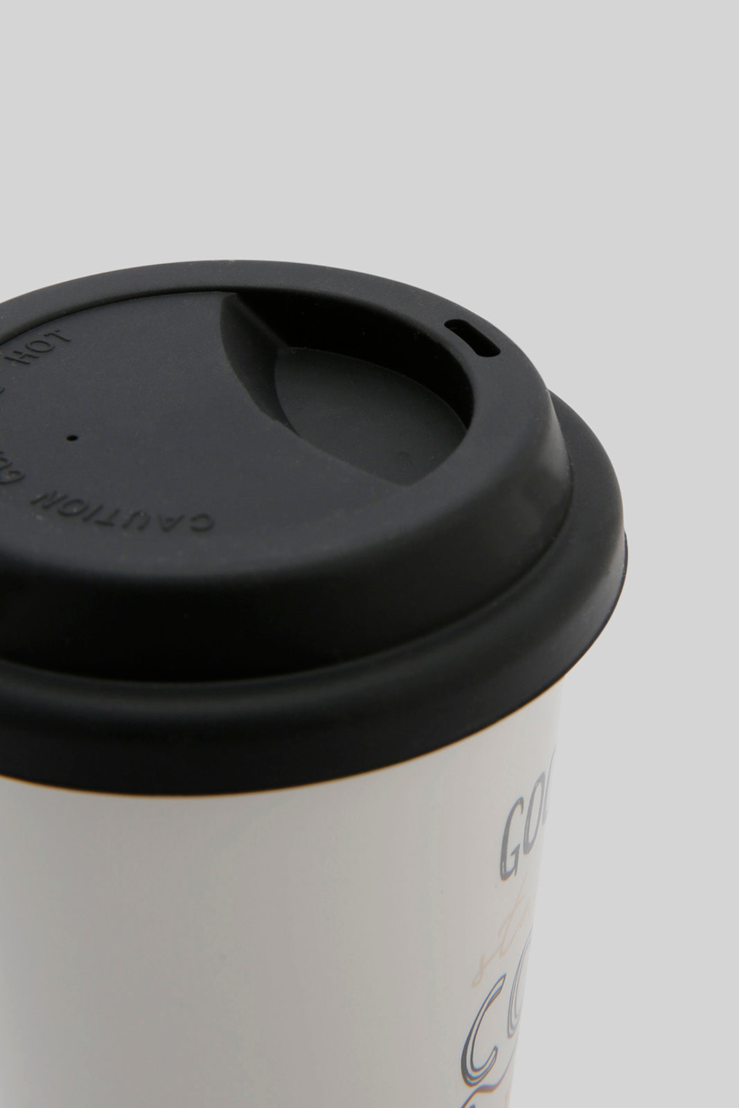 Redtag-White-Travel-Mug-Category:Cups-&-Mugs,-Colour:White,-Deals:New-In,-Filter:Home-Dining,-HMW-DIN-Crockery,-New-In-HMW-DIN,-Non-Sale,-Section:Homewares,-W22B-Home-Dining-