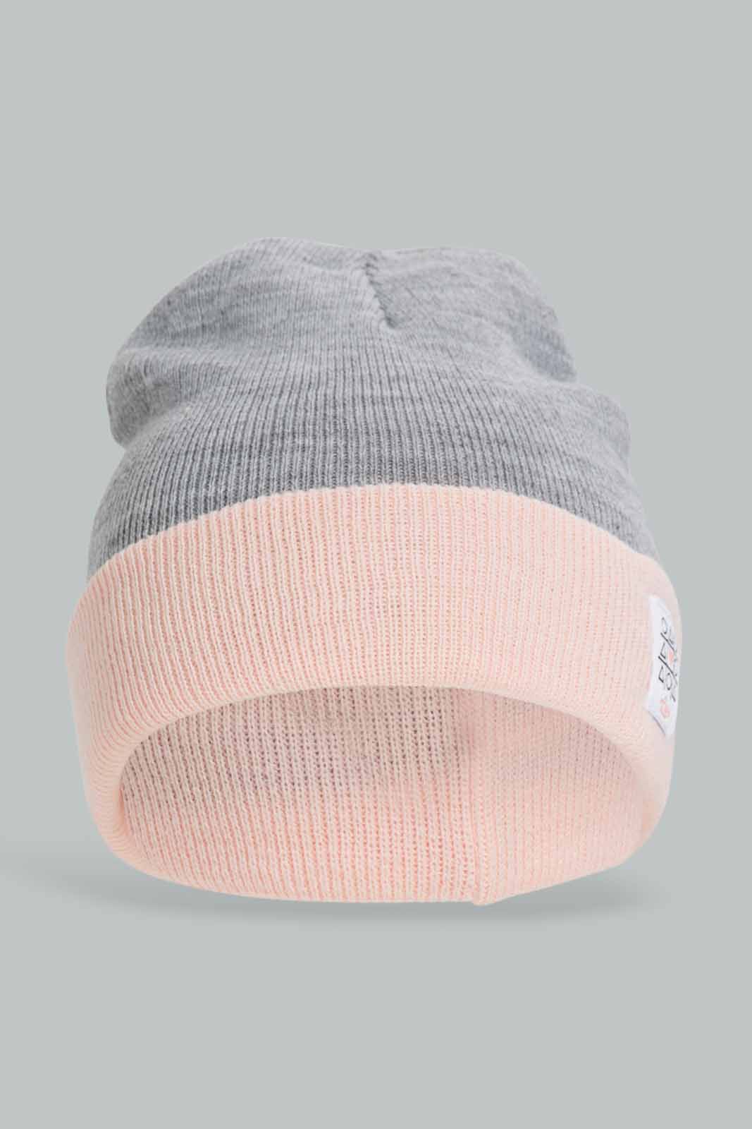 Redtag-Multi-Colour-Knitted-Cap-Set-Of-3-Category:Knitted-Accessories,-Colour:Assorted,-Filter:Girls-Accessories,-GIR-Knitted-Accessories,-New-In,-New-In-GIR-ACC,-Non-Sale,-Section:Girls-(0-to-14Yrs),-W22B-Girls-