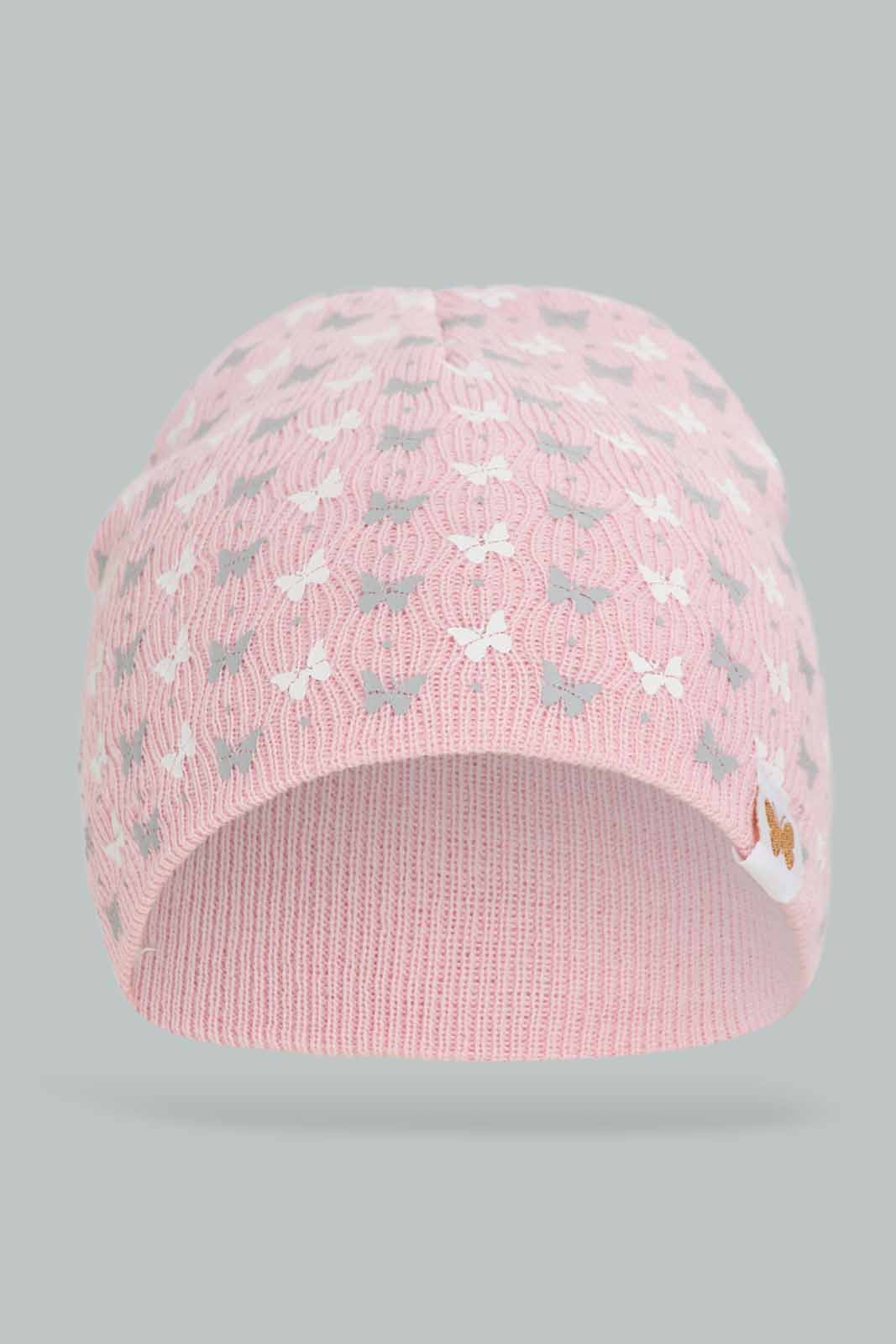 Redtag-Multi-Colour-Knitted-Cap-Set-Of-3-Category:Knitted-Accessories,-Colour:Assorted,-Dept:Girls,-Filter:Girls-Accessories,-GIR-Knitted-Accessories,-New-In,-New-In-GIR-ACC,-Non-Sale,-Section:Girls-(0-to-14Yrs),-W22B-Girls-