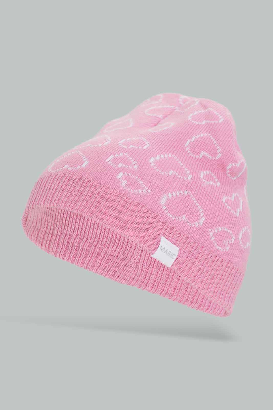 Redtag-Multi-Colour-Knitted-Cap-Set-Of-3-Category:Knitted-Accessories,-Colour:Assorted,-Dept:Girls,-Filter:Girls-Accessories,-GIR-Knitted-Accessories,-New-In,-New-In-GIR-ACC,-Non-Sale,-Section:Girls-(0-to-14Yrs),-W22B-Girls-