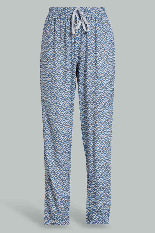 Redtag-Assorted-Navy-Aop-Table-Pajama-Bottoms-Category:Pyjama-Bottoms,-Colour:Assorted,-Deals:New-In,-Filter:Women's-Clothing,-New-In-Women-APL,-Non-Sale,-Section:Women,-TBL,-W22O,-Women-Pyjama-Bottoms--