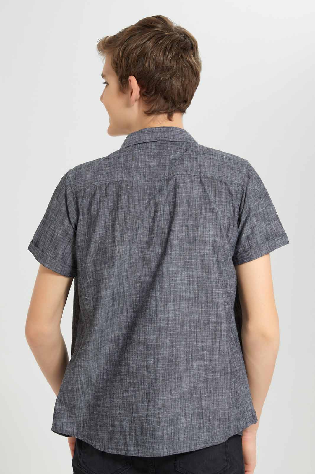 Redtag-Lightwash-Shirt-With-Tee-BSR-Shirts,-Category:Shirts,-Colour:Light-Wash,-Deals:New-In,-Filter:Senior-Boys-(8-to-14-Yrs),-New-In-BSR-APL,-Non-Sale,-Section:Boys-(0-to-14Yrs),-W22O-Senior-Boys-9 to 14 Years