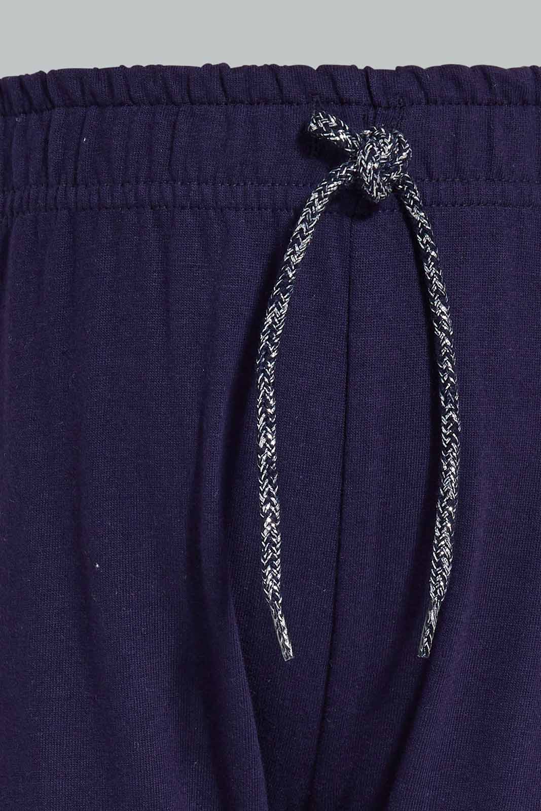 Redtag-Mint-And-Navy-2PK-Solid-Track-Pants-Category:Joggers,-Colour:Assorted,-Deals:New-In,-Filter:Infant-Girls-(3-to-24-Mths),-ING-Joggers,-New-In-ING-APL,-Non-Sale,-Section:Girls-(0-to-14Yrs),-W22O-Infant-Girls-3 to 24 Months