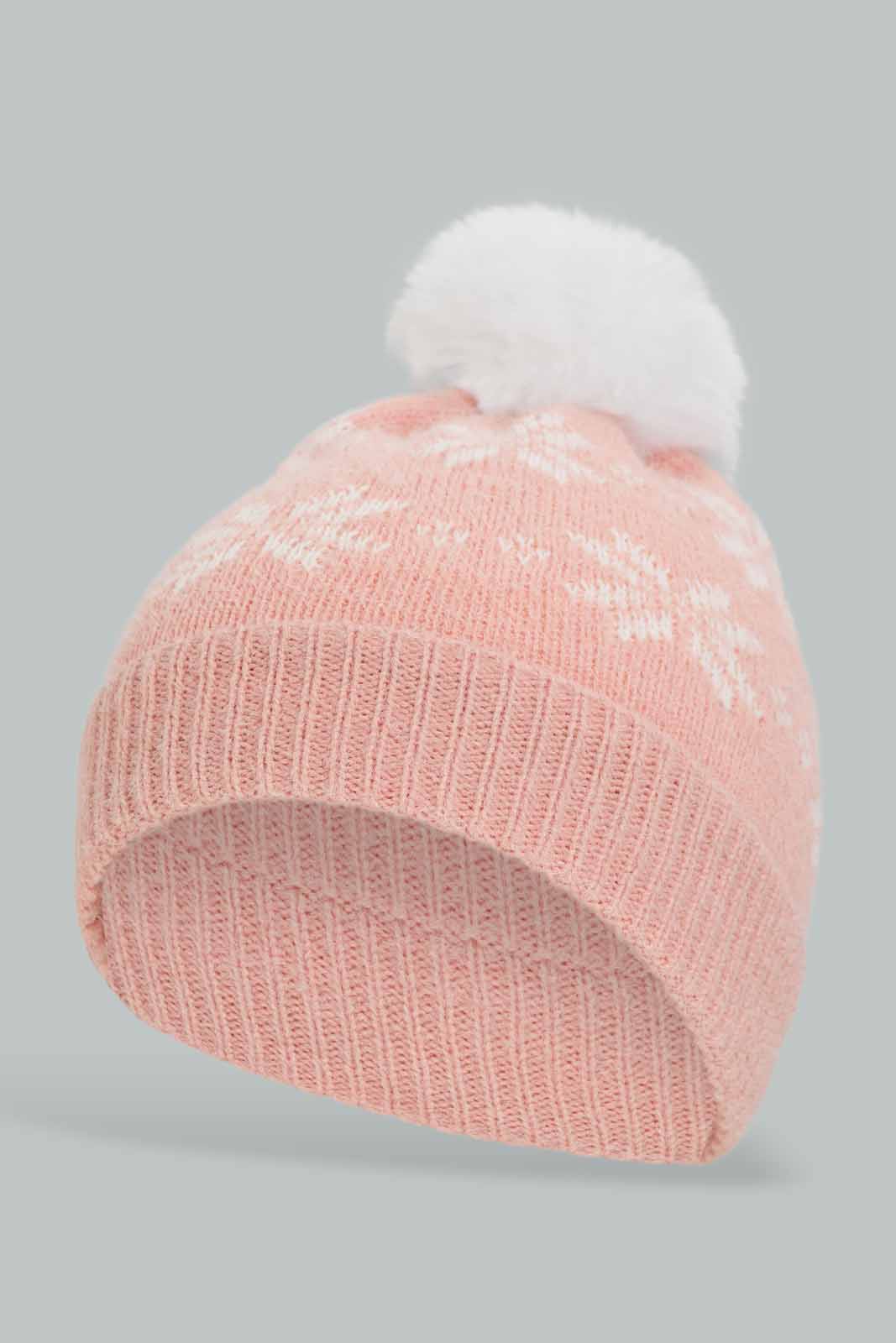 Redtag-Multi-Colour-Knitted-Cap-Category:Knitted-Accessories,-Colour:Assorted,-Dept:Girls,-Filter:Girls-Accessories,-GIR-Knitted-Accessories,-New-In,-New-In-GIR-ACC,-Non-Sale,-Section:Girls-(0-to-14Yrs),-W22A-Girls-