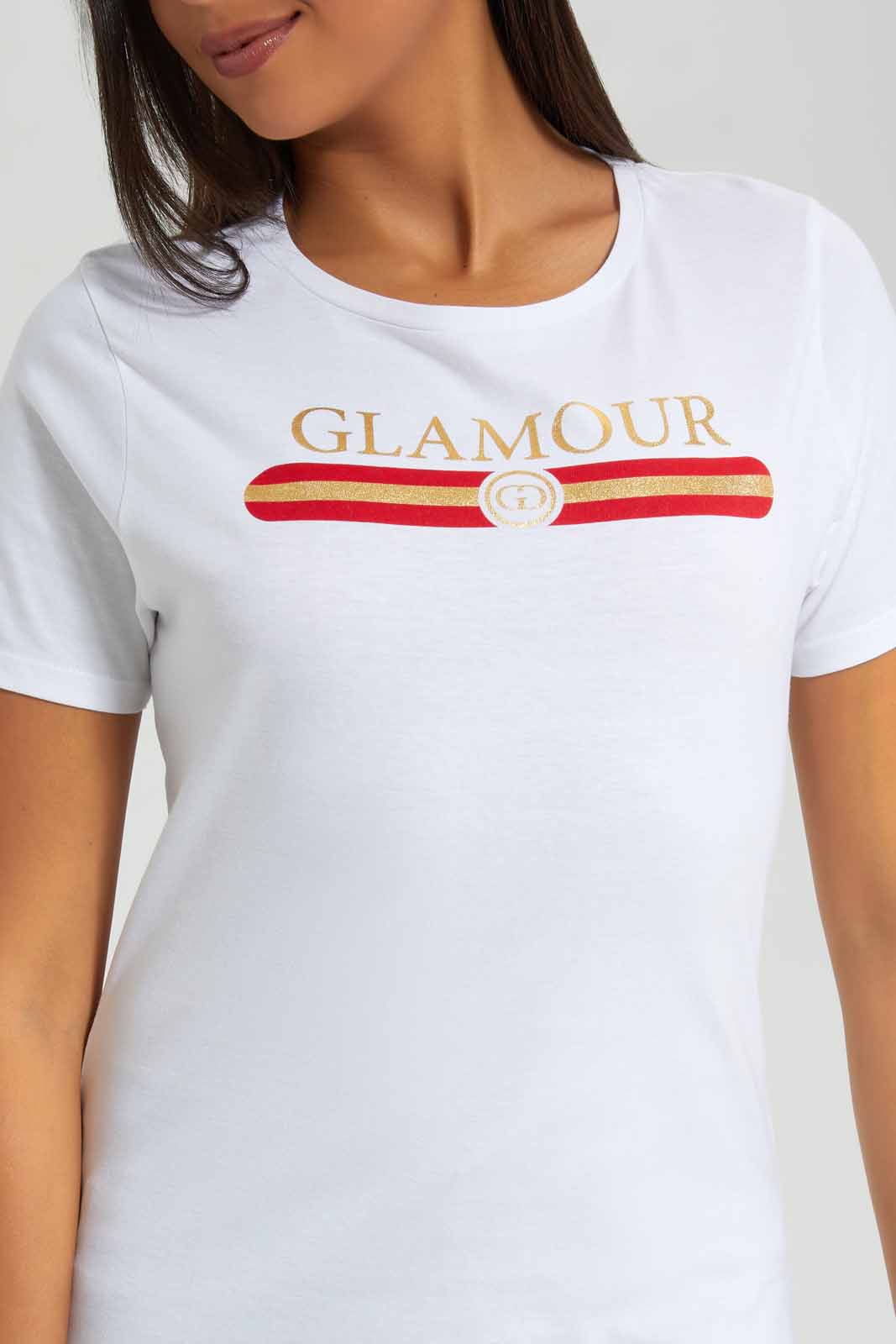 Redtag-White-1990's-Printed-T-Shirt-Category:T-Shirts,-Colour:White,-Deals:New-In,-Filter:Women's-Clothing,-New-In-Women-APL,-Non-Sale,-Section:Women,-TBL,-W22A,-Women-T-Shirts-Women's-