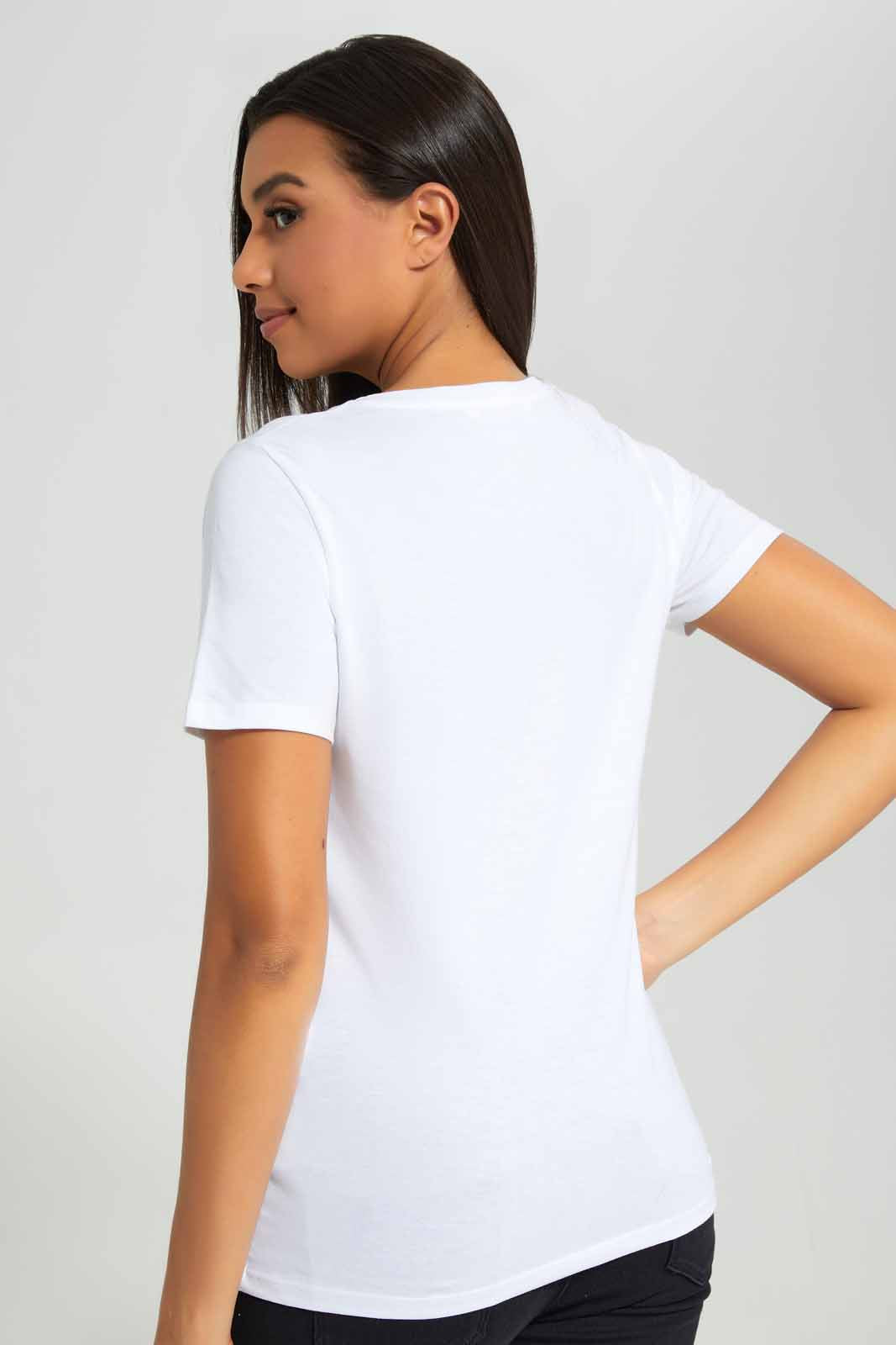 Redtag-White-1990's-Printed-T-Shirt-Category:T-Shirts,-Colour:White,-Deals:New-In,-Filter:Women's-Clothing,-New-In-Women-APL,-Non-Sale,-Section:Women,-TBL,-W22A,-Women-T-Shirts-Women's-