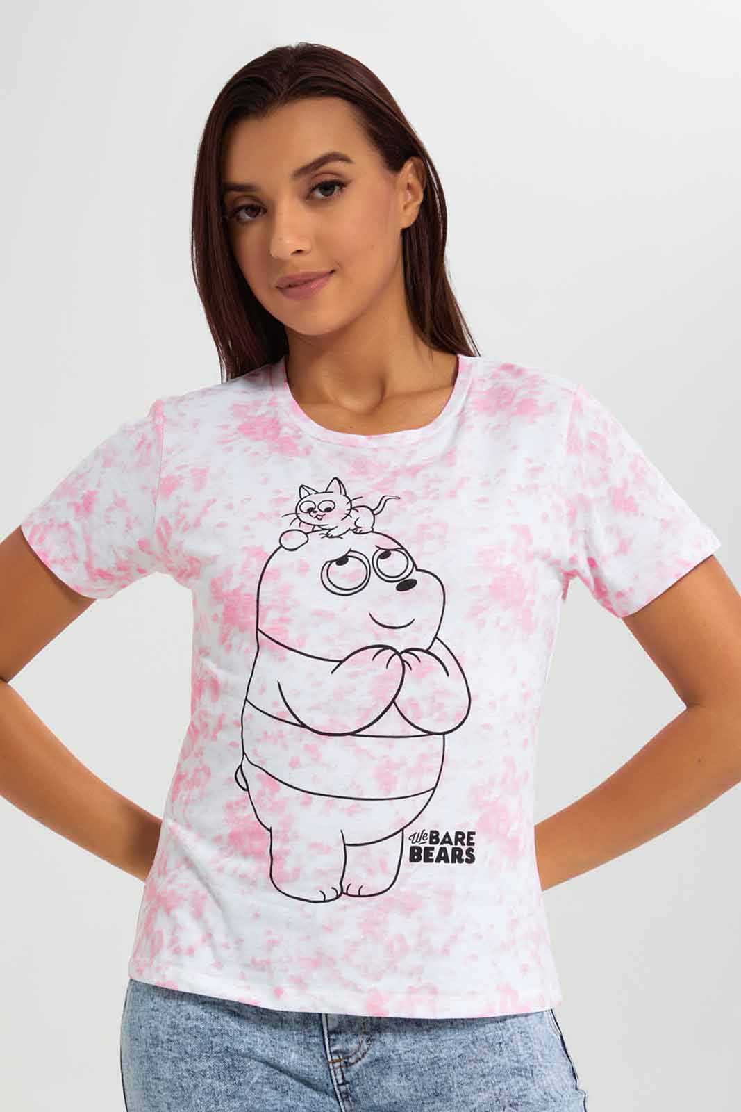 Redtag-Tie-Dye-We-Bare-Bares-Printed-T-Shirt-Category:T-Shirts,-Colour:Assorted,-Deals:New-In,-Filter:Women's-Clothing,-New-In-Women-APL,-Non-Sale,-Section:Women,-TBL,-W22A,-Women-T-Shirts-Women's-