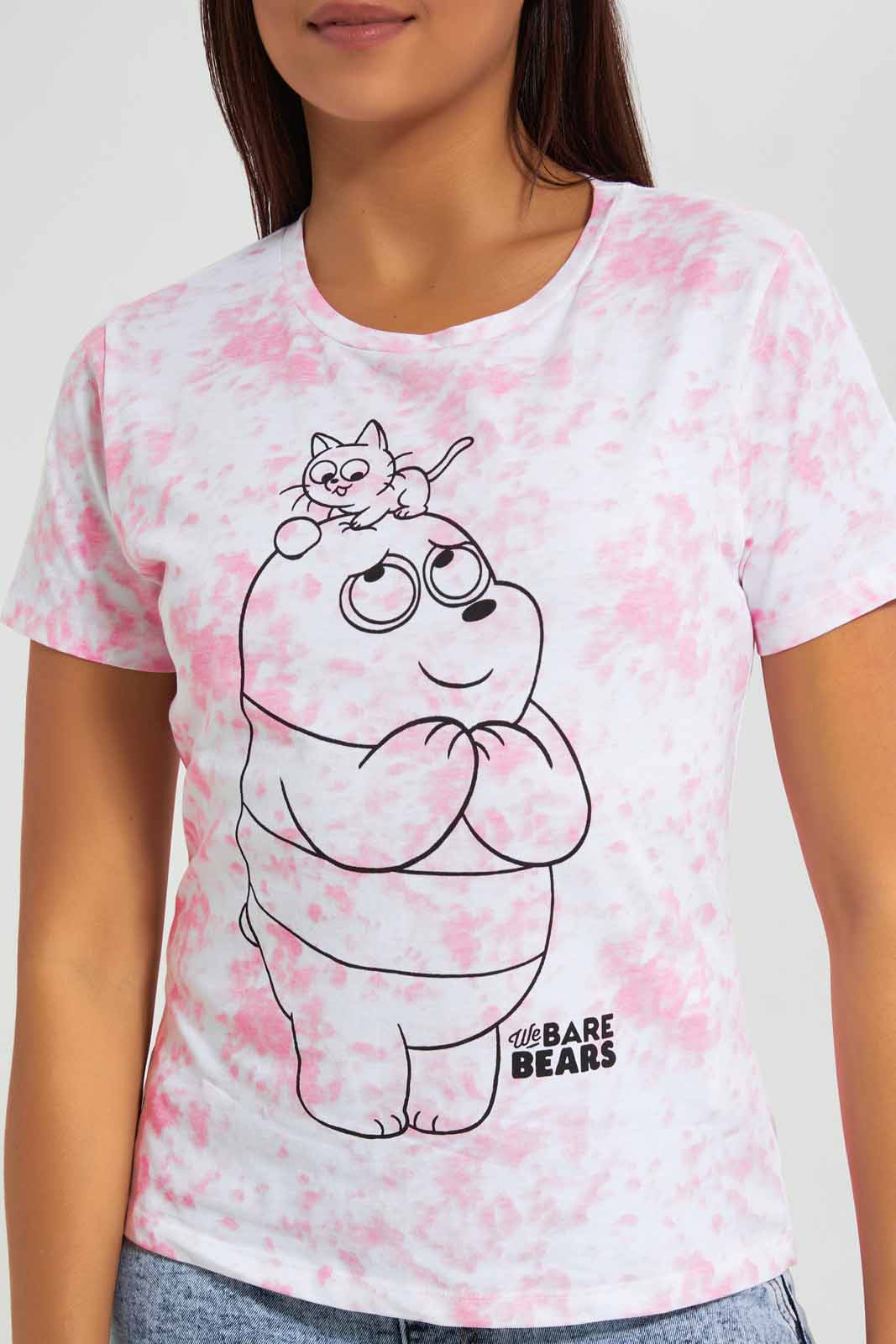 Redtag-Tie-Dye-We-Bare-Bares-Printed-T-Shirt-Category:T-Shirts,-Colour:Assorted,-Deals:New-In,-Filter:Women's-Clothing,-New-In-Women-APL,-Non-Sale,-Section:Women,-TBL,-W22A,-Women-T-Shirts-Women's-