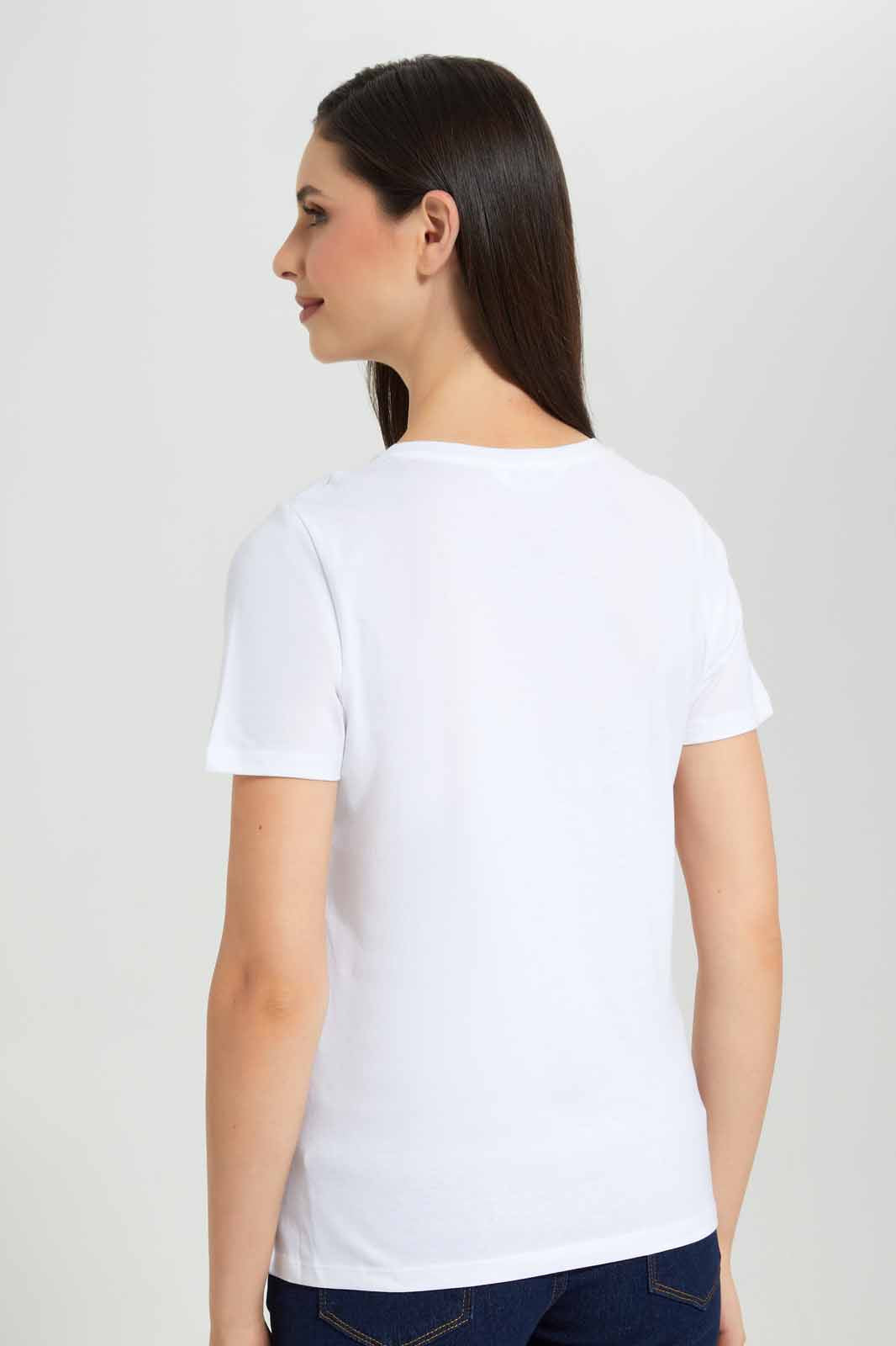 Redtag-Olive-Unbreakable-Embellished-T-Shirt-Category:T-Shirts,-Colour:Olive,-Deals:New-In,-Filter:Women's-Clothing,-New-In-Women-APL,-Non-Sale,-Section:Women,-TBL,-W22A,-Women-T-Shirts-Women's-