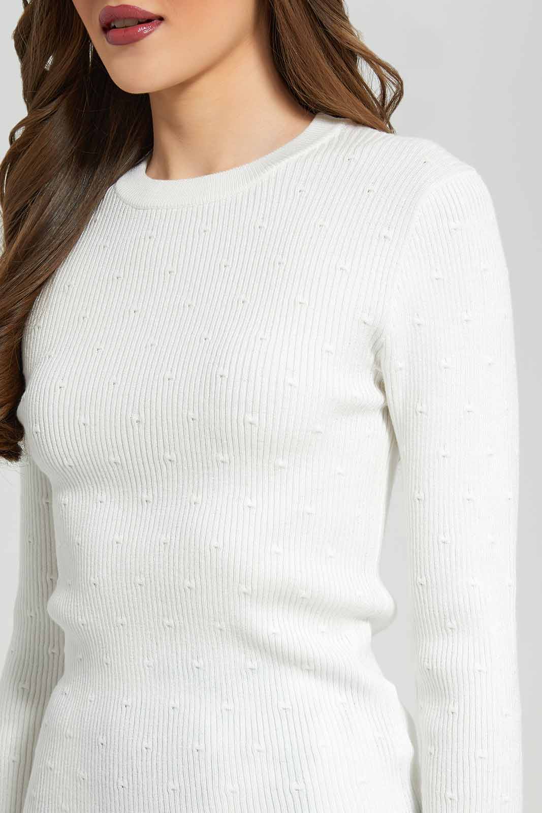 Redtag-Ivory-Pullover-Category:Pullovers,-Colour:Ivory,-Deals:New-In,-Dept:Ladieswear,-Filter:Women's-Clothing,-LDC,-LDC-Pullovers,-New-In-LDC-APL,-Non-Sale,-Section:Women,-W22B-Women's-