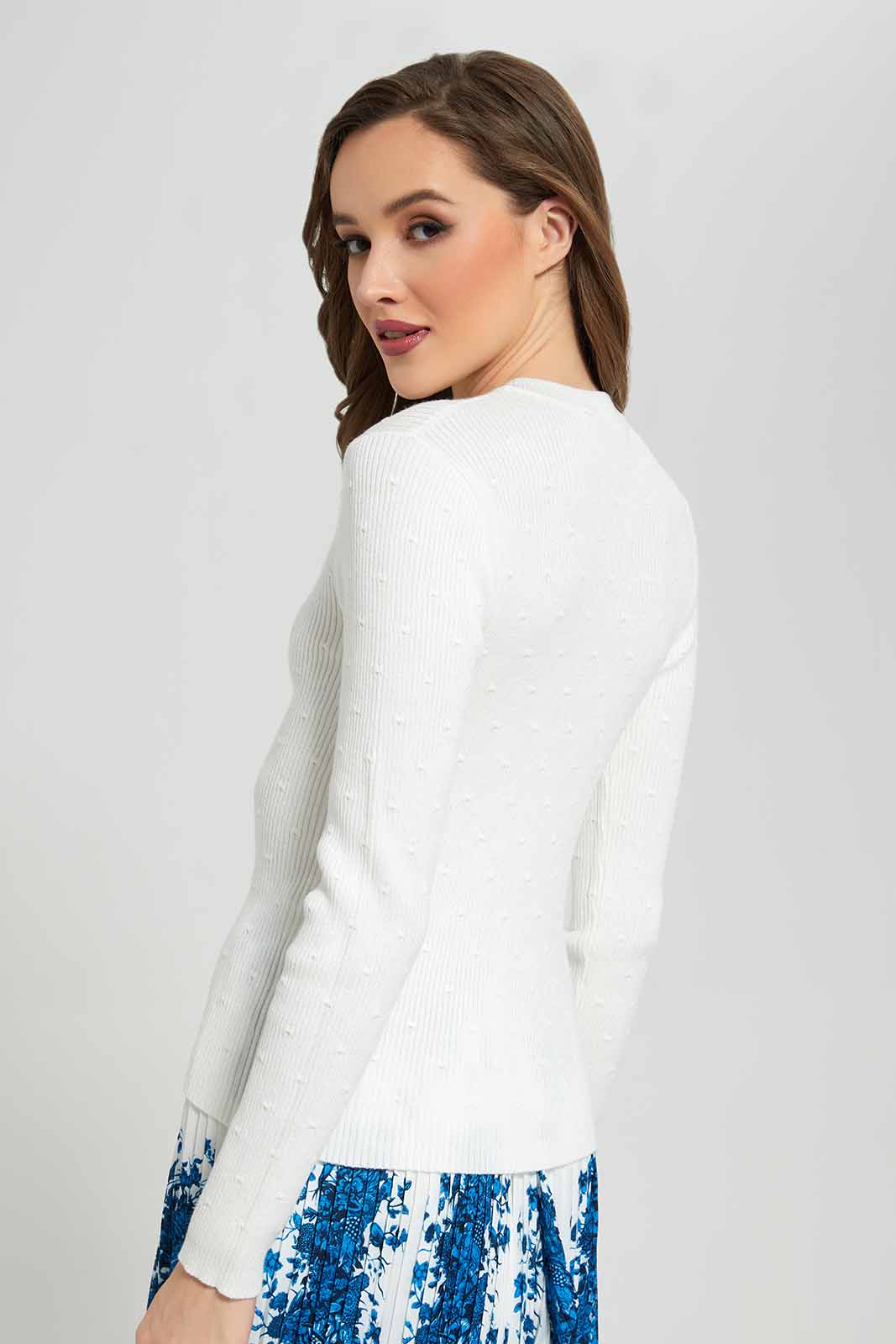 Redtag-Ivory-Pullover-Category:Pullovers,-Colour:Ivory,-Deals:New-In,-Dept:Ladieswear,-Filter:Women's-Clothing,-LDC,-LDC-Pullovers,-New-In-LDC-APL,-Non-Sale,-Section:Women,-W22B-Women's-