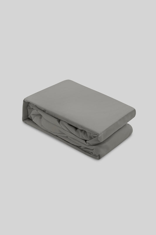 Redtag-Grey-Fitted-Sheet-(Double-Size)-365,-Category:Fitted-Sheets,-Colour:Grey,-Deals:New-In,-Dept:Home,-Filter:Home-Bedroom,-HMW-BED-Fitted-Sheets,-New-In-HMW-BED,-Non-Sale,-Section:Homewares-Home-Bedroom-