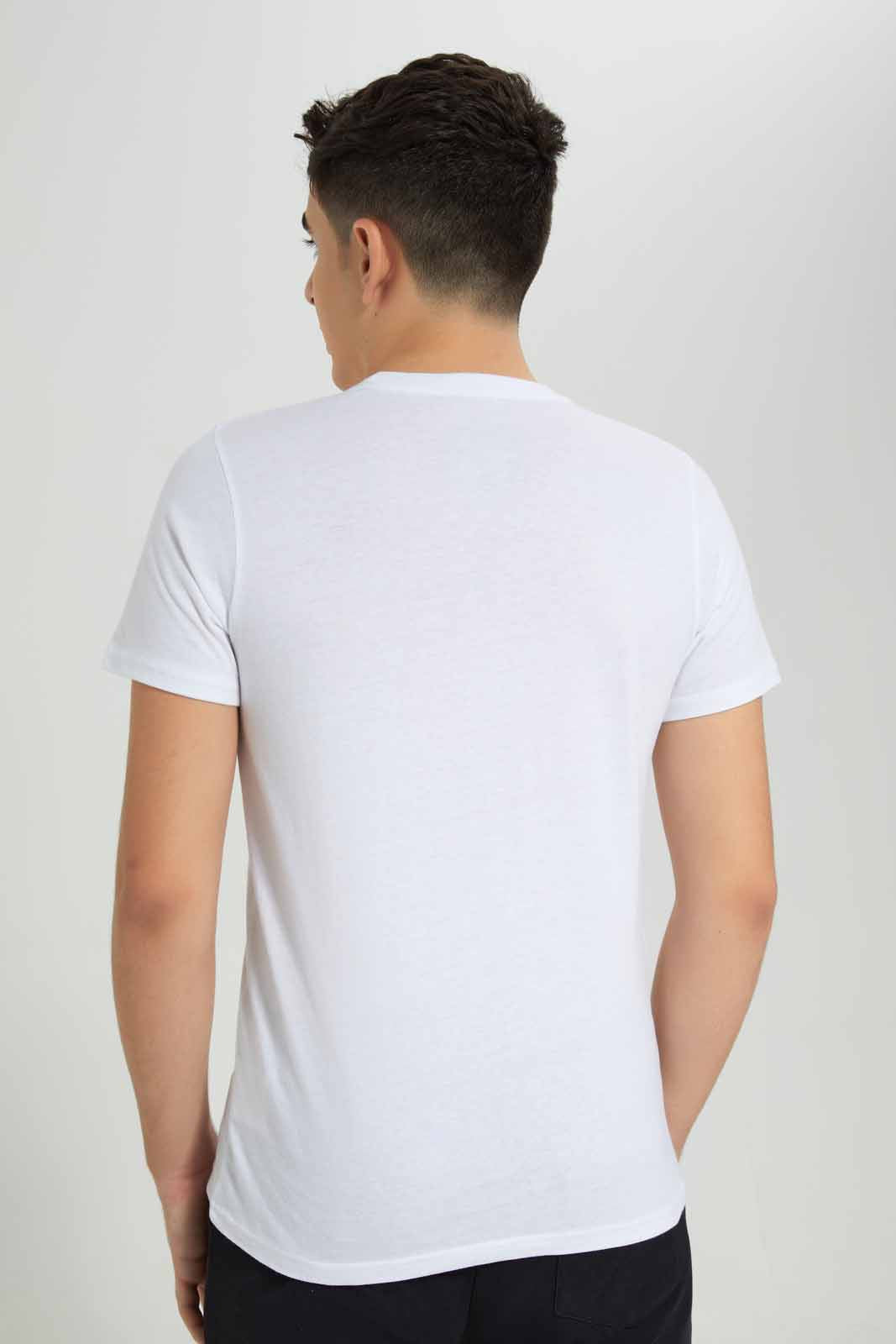 Redtag-White-Gamer-Graphic-Tee-BSR-T-Shirts,-Category:T-Shirts,-Colour:White,-Deals:New-In,-Filter:Senior-Boys-(8-to-14-Yrs),-New-In-BSR-APL,-Non-Sale,-Section:Boys-(0-to-14Yrs),-TBL,-W22A-Senior-Boys-9 to 14 Years