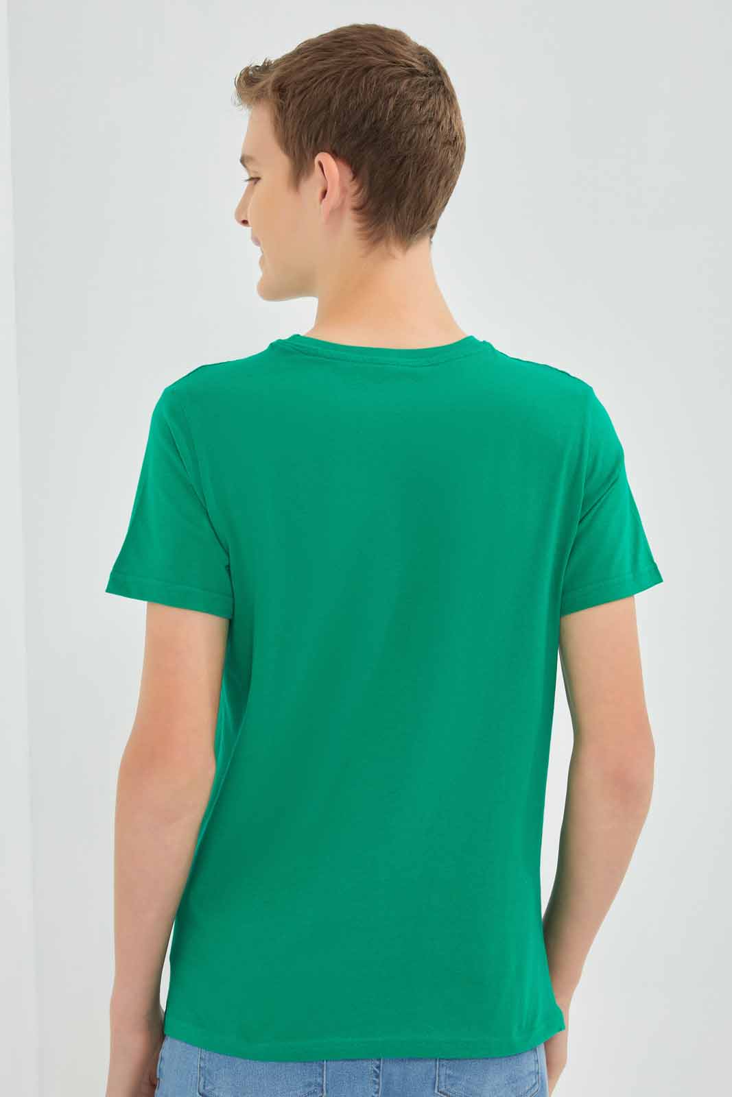 Redtag-Green-Cant-Hear-Graphic-Tee-BSR-T-Shirts,-Category:T-Shirts,-Colour:Green,-Deals:New-In,-Filter:Senior-Boys-(8-to-14-Yrs),-New-In-BSR-APL,-Non-Sale,-Section:Boys-(0-to-14Yrs),-TBL,-W22A-Senior-Boys-9 to 14 Years