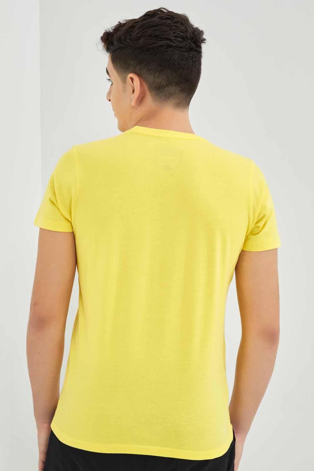 Redtag-Yellow-Utah-Lake-City-Graphic-Tee-BSR-T-Shirts,-Category:T-Shirts,-Colour:Yellow,-Deals:New-In,-Dept:Boys,-Filter:Senior-Boys-(8-to-14-Yrs),-New-In-BSR-APL,-Non-Sale,-Section:Boys-(0-to-14Yrs),-TBL,-W22A-Senior-Boys-9 to 14 Years