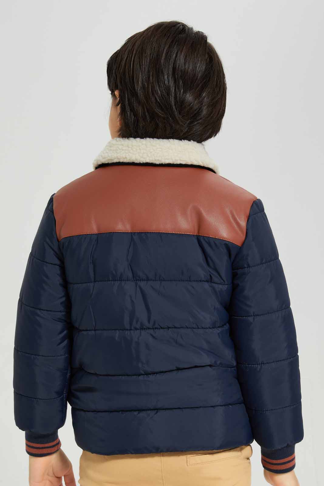 Redtag-Navy-And-White-Printed-Jacket-For-Boys-BOY-Jackets,-Category:Jackets,-Colour:Navy,-Colour:White,-Deals:New-In,-Dept:Boys,-Filter:Boys-(2-to-8-Yrs),-New-In-BOY-APL,-Non-Sale,-Section:Boys-(0-to-14Yrs),-W22B-Boys-2 to 8 Years