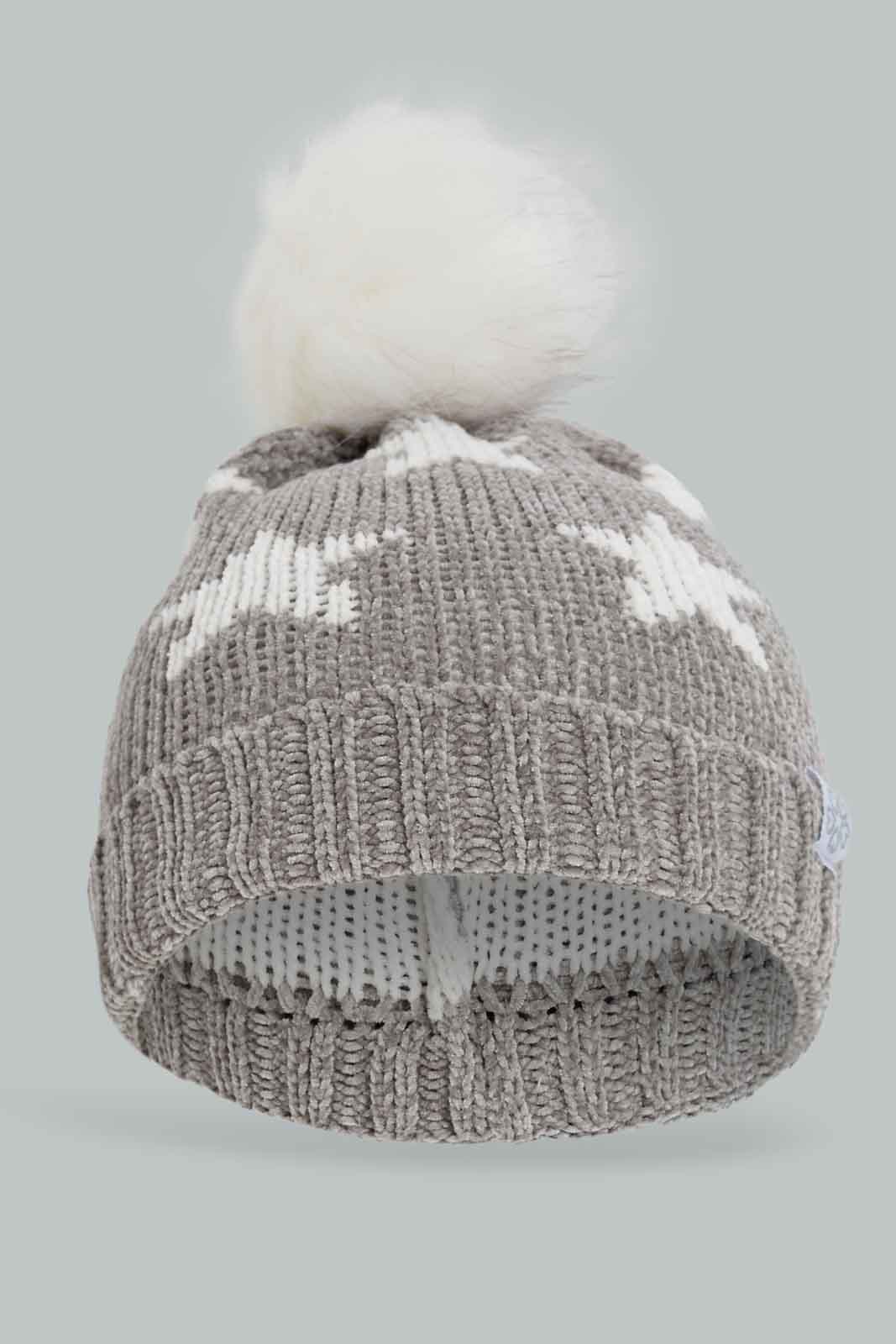 Redtag-Multi-Colour-Pom-Pom-Embellished-Cap-Category:Caps-&-Hats,-Colour:Assorted,-Dept:Girls,-Filter:Girls-Accessories,-GIR-Caps-&-Hats,-New-In,-New-In-GIR-ACC,-Non-Sale,-Section:Girls-(0-to-14Yrs),-W22B-Girls-