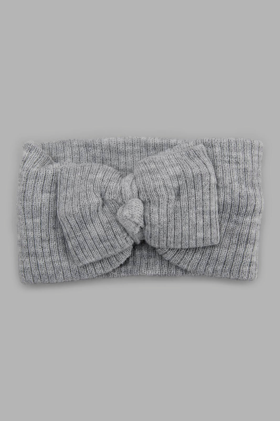 Redtag-Pink-And-Grey-Headwarmer-Category:Knitted-Accessories,-Colour:Assorted,-Filter:Girls-Accessories,-GIR-Knitted-Accessories,-New-In,-New-In-GIR-ACC,-Non-Sale,-Section:Girls-(0-to-14Yrs),-W22B-Girls-