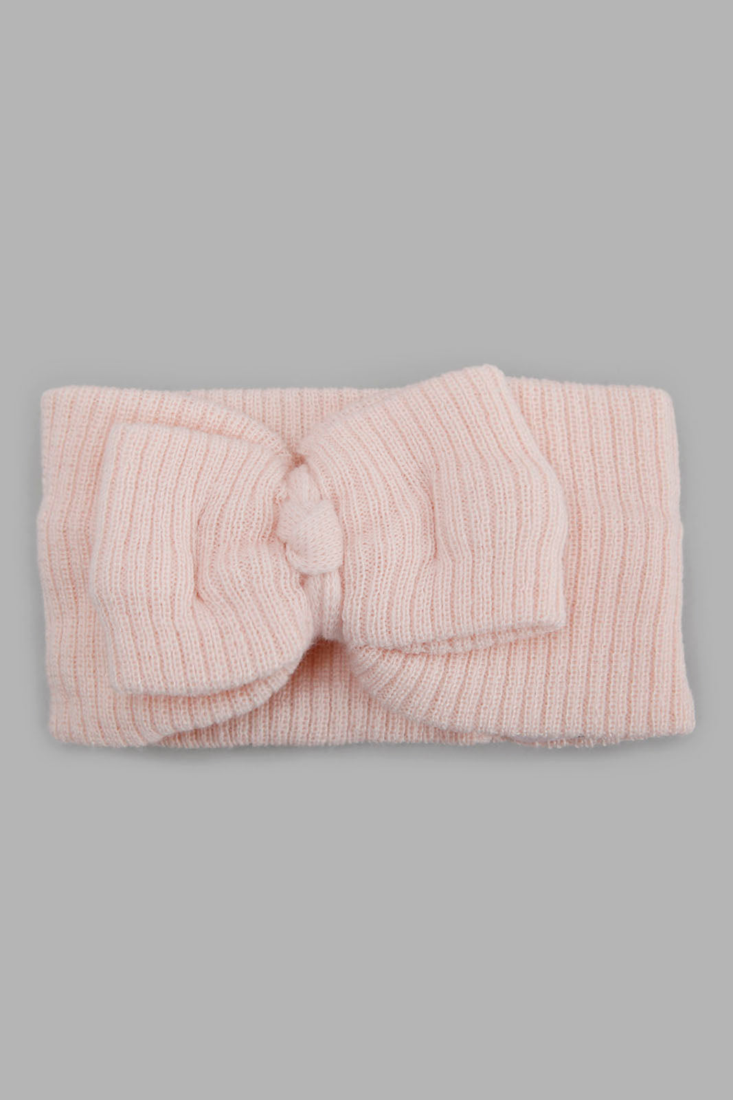 Redtag-Pink-And-Grey-Headwarmer-Category:Knitted-Accessories,-Colour:Assorted,-Filter:Girls-Accessories,-GIR-Knitted-Accessories,-New-In,-New-In-GIR-ACC,-Non-Sale,-Section:Girls-(0-to-14Yrs),-W22B-Girls-
