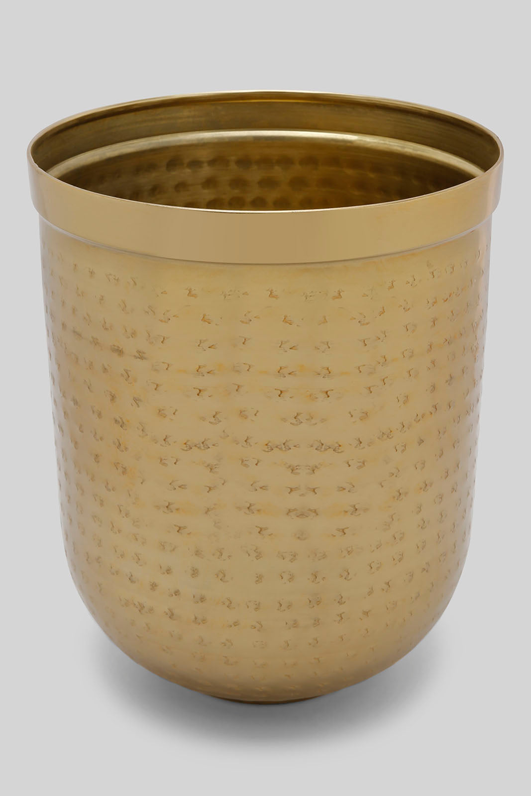 Redtag-Gold-Planter-With-Swisted-Pattern-Category:Plants-&-Flowers,-Colour:Gold,-Deals:New-In,-Dept:Home,-Filter:Home-Decor,-HMW-HOM-Decorative-Accessories,-New-In-HMW-HOM,-Non-Sale,-Section:Homewares,-W22A-Home-Decor-