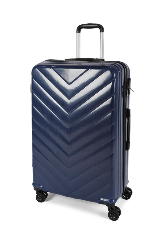 Redtag-Navy-Luggage-Trolley-24"-Category:Luggage-Trolleys,-Colour:Navy,-Dept:Home,-Filter:Travel-Accessories,-LUG-Luggage-Trolleys,-New-In,-New-In-LUG-ACC,-Non-Sale,-Section:Homewares,-W22B-Travel-Accessories-