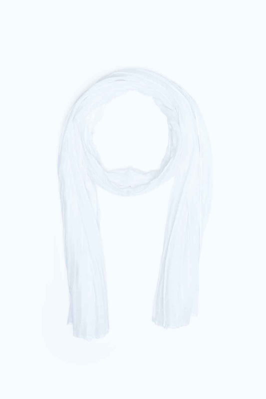 Redtag-White-Scarf-Category:Scarves,-Colour:White,-Deals:New-In,-Dept:Ladieswear,-Filter:Women's-Accessories,-MQN,-New-In,-New-In-Women-ACC,-Non-Sale,-S23A,-Section:Women,-Women-Scarves-Women-