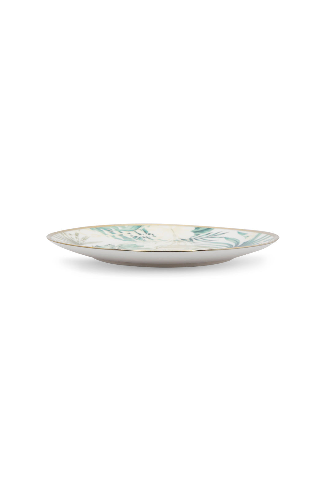 Redtag-Assorted-Floral-Coupe-Shape-Side-Plate-With-Gold-Rim-Category:Plates,-Colour:Assorted,-Deals:New-In,-Dept:Home,-Filter:Home-Dining,-HMW-DIN-Crockery,-New-In-HMW-DIN,-Non-Sale,-Section:Homewares,-W22A-Home-Dining-