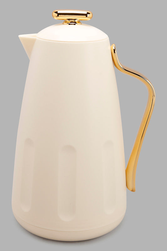 Redtag-White-Vacuum-Flask-Category:Storage,-Colour:White,-Deals:New-In,-Dept:Home,-Filter:Home-Dining,-HMW-DIN-Storage,-New-In-HMW-DIN,-Non-Sale,-Section:Homewares,-W22A-Home-Dining-