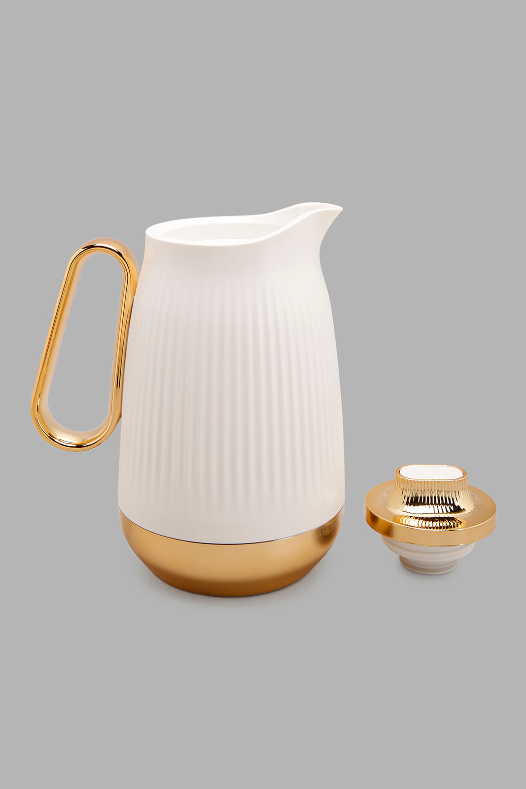 Redtag-White-Vacuum-Flask-Category:Storage,-Colour:White,-Deals:New-In,-Dept:Home,-Filter:Home-Dining,-HMW-DIN-Storage,-New-In-HMW-DIN,-Non-Sale,-Section:Homewares,-W22A-Home-Dining-