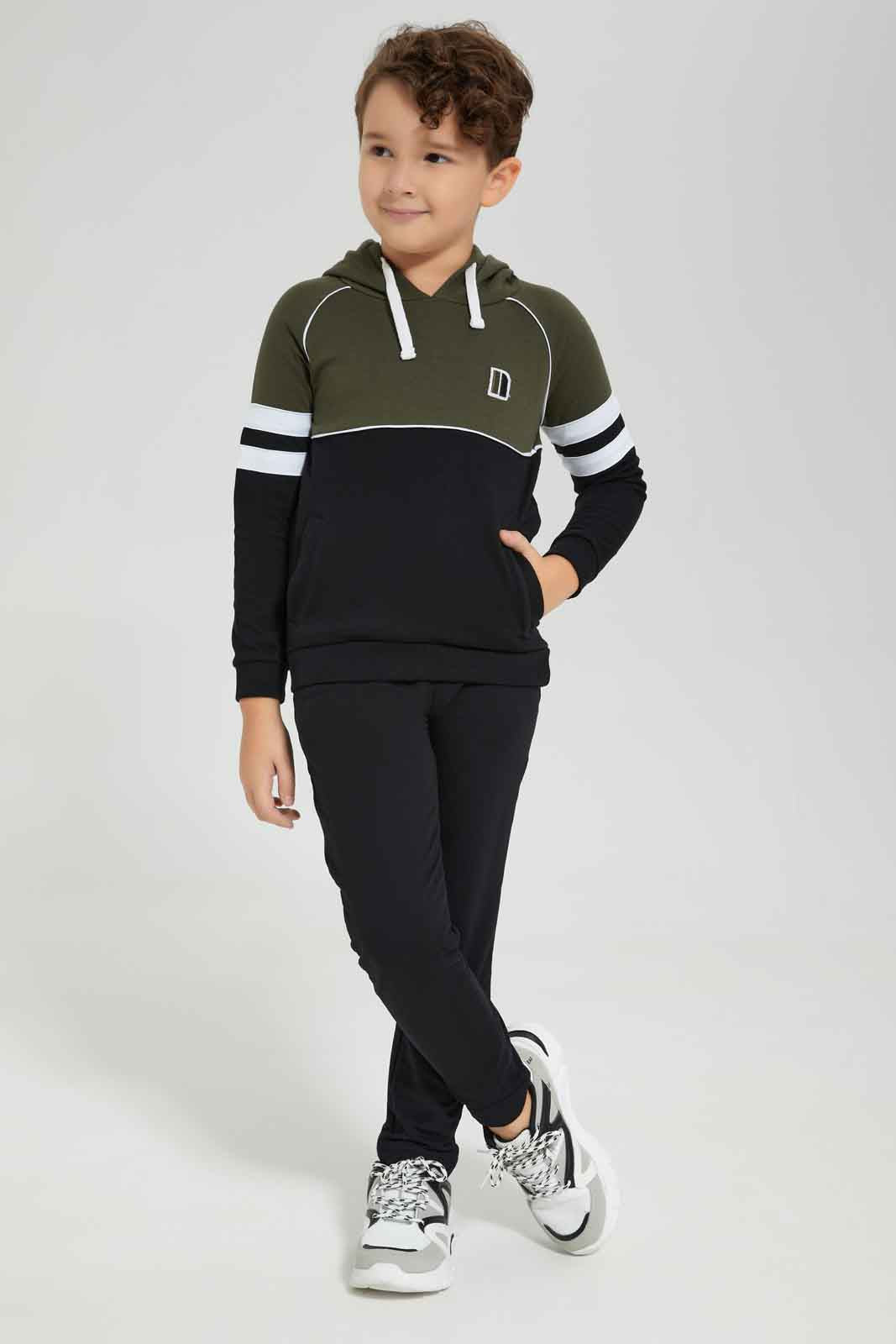 Redtag-Black-Stretch-Terry-5PKT-Trousers-BOY-Trousers,-BTS,-Category:Trousers,-Colour:Black,-Deals:New-In,-Dept:Boys,-Filter:Boys-(2-to-8-Yrs),-New-In-BOY-APL,-Non-Sale,-Section:Boys-(0-to-14Yrs),-W22B-Boys-2 to 8 Years