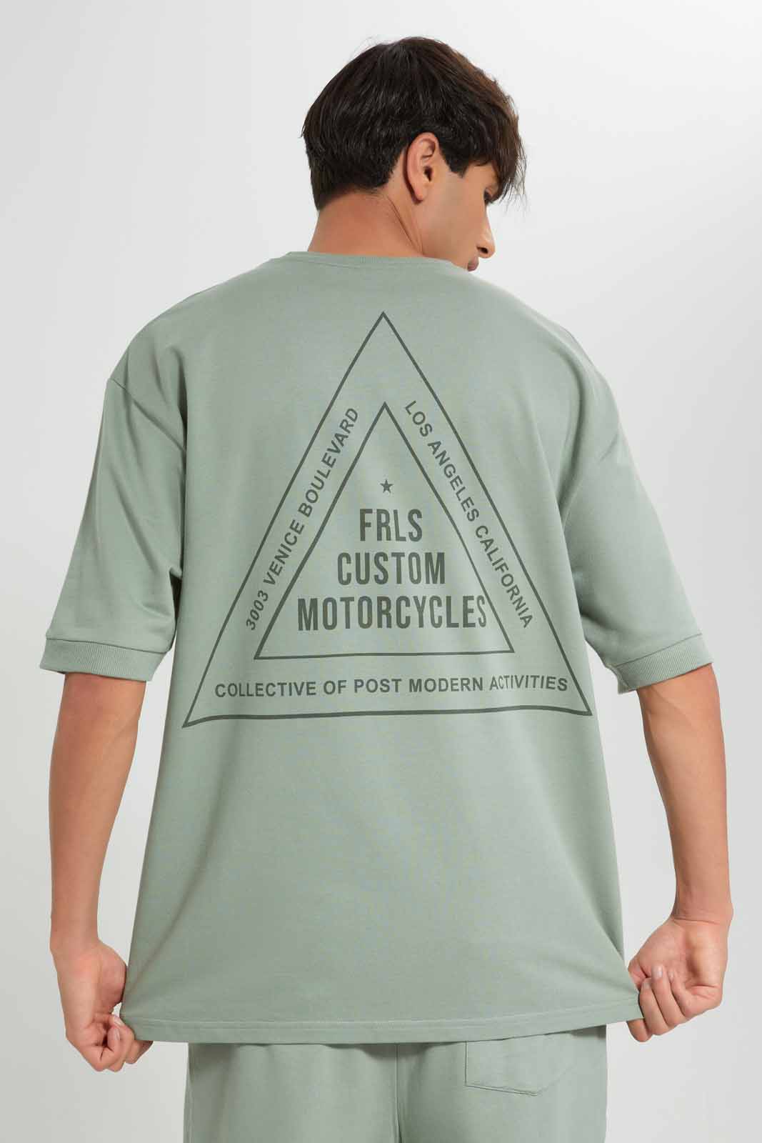 Redtag-Green-Lounge-Tee-Category:Sweatshirts,-Colour:Green,-Deals:New-In,-Filter:Men's-Clothing,-Men-Sweatshirts,-New-In-Men-APL,-Non-Sale,-Section:Men,-W22A--