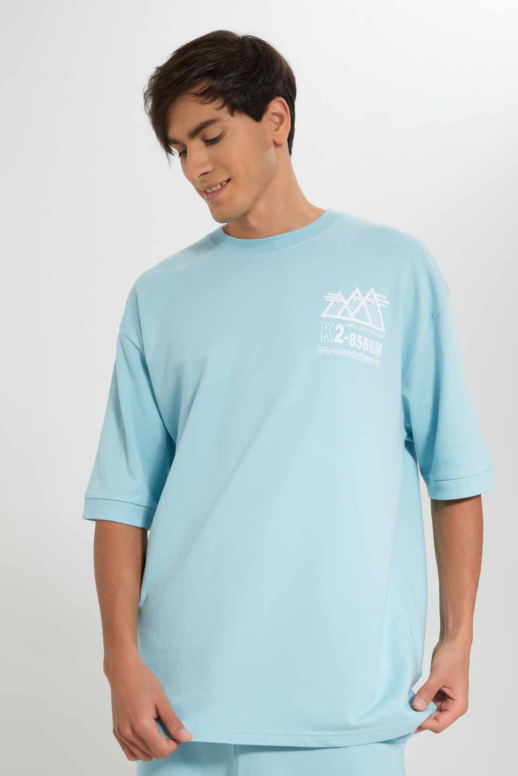 Redtag-Blue-Lounge-Tee-Category:T-Shirts,-Colour:Sky-Blue,-Deals:New-In,-Filter:Men's-Clothing,-Men-T-Shirts,-New-In-Men-APL,-Non-Sale,-Section:Men,-W22A-Men's-