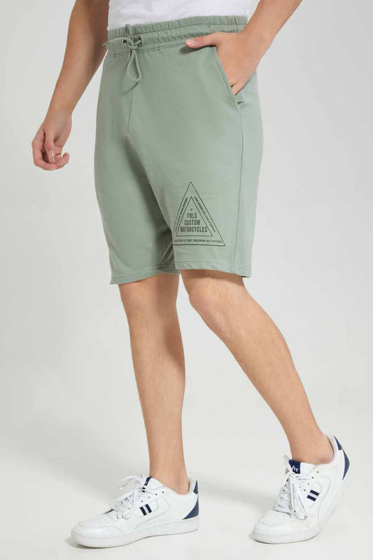Redtag-Green-Lounge-Shorts-Category:Joggers,-Colour:Green,-Deals:New-In,-Filter:Men's-Clothing,-Men-Joggers,-Men-Loungewear-Pants,-NDAY,-New-In-Men-APL,-Non-Sale,-Section:Men,-W22A--