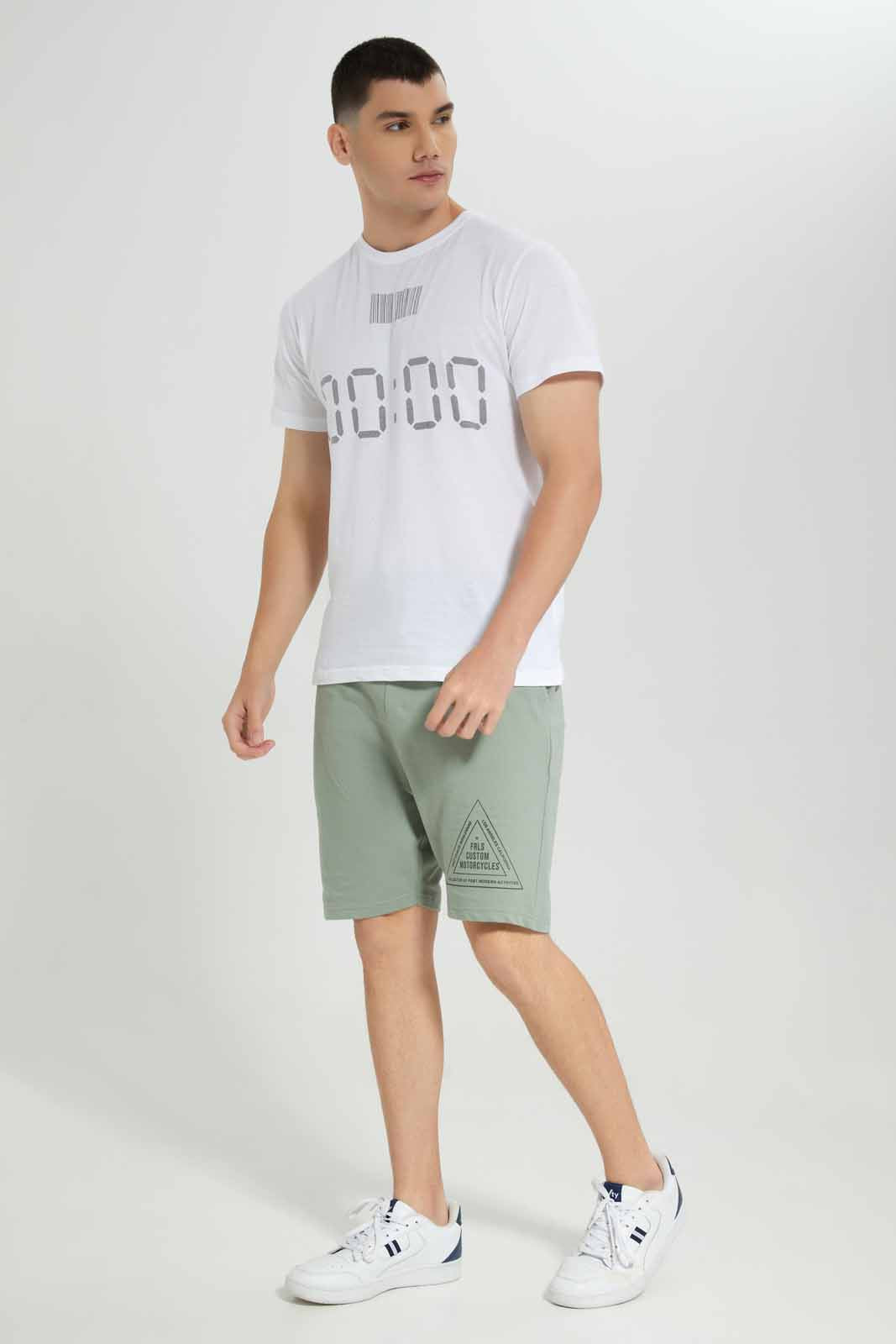 Redtag-Green-Lounge-Shorts-Category:Joggers,-Colour:Green,-Deals:New-In,-Filter:Men's-Clothing,-Men-Joggers,-Men-Loungewear-Pants,-NDAY,-New-In-Men-APL,-Non-Sale,-Section:Men,-W22A--