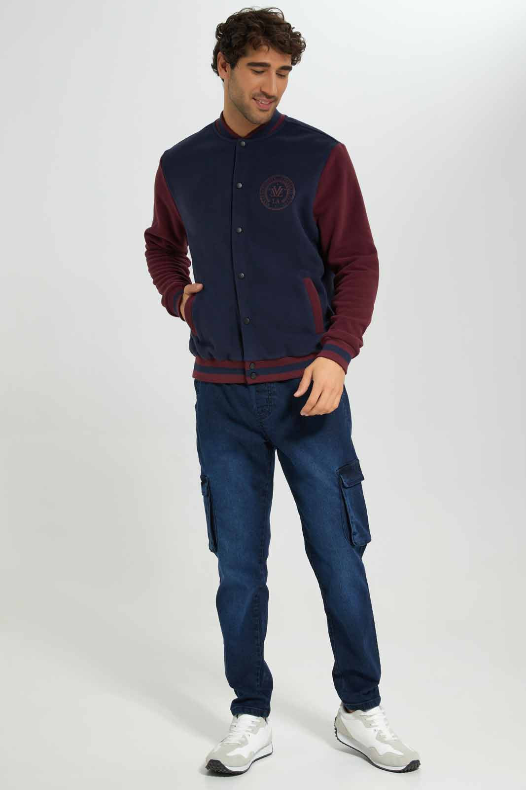 Redtag-Navy-Bomber-Jacket-Category:Sweatshirts,-Colour:Navy,-Deals:New-In,-EHW,-Filter:Men's-Clothing,-Men-Sweatshirts,-New-In-Men-APL,-Non-Sale,-Section:Men,-W22B-Men's-