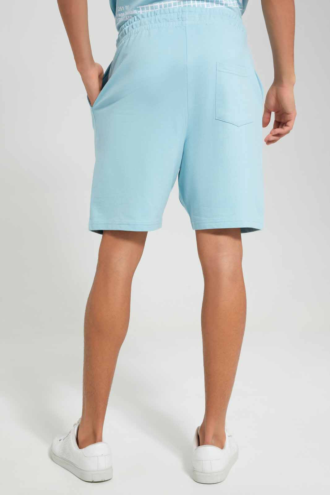 Redtag-Blue-Lounge-Shorts-Category:Joggers,-Colour:Sky-Blue,-Deals:New-In,-Filter:Men's-Clothing,-Men-Joggers,-New-In-Men-APL,-Non-Sale,-Section:Men,-W22A--