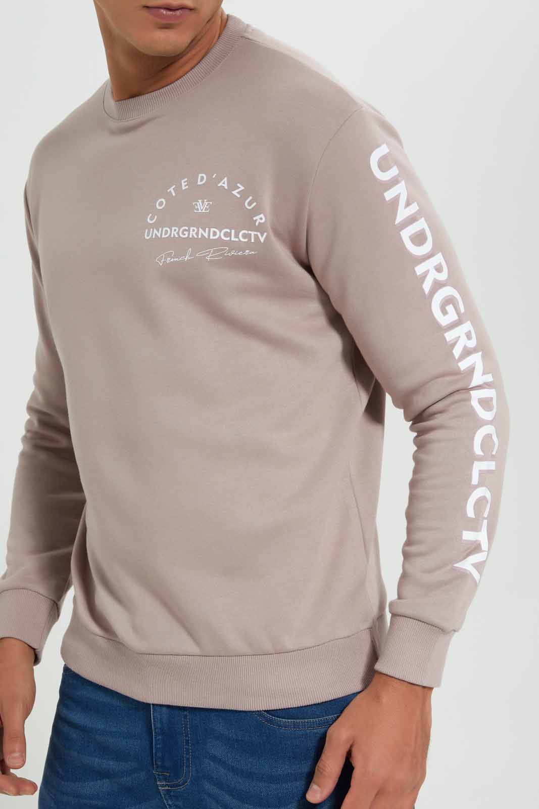 Redtag-Pink-Urban-Sweatshirt-Category:Sweatshirts,-Colour:Apricot,-Deals:New-In,-Filter:Men's-Clothing,-Men-Sweatshirts,-New-In-Men-APL,-Non-Sale,-Section:Men,-W22B-Men's-